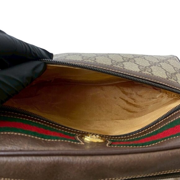 GUCCI Brown Leather Shoulder Bag - Picture 10 of 10